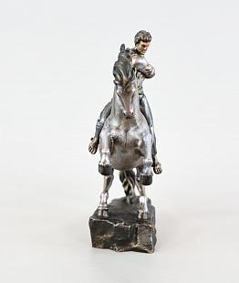 Статуэтка Давид Сасунский на коне (цвет Вернисаж)_
