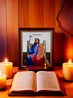 Образ"Святой Месроп Маштоц", 22 х 18