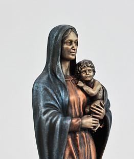 Статуэтка Дева Мария с ребенком (цвет Вернисаж) _