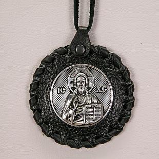 Медальон с образом Иисуса (плетенка)_