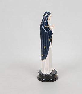 Статуэтка Дева Мария в синем (ручная роспись)_