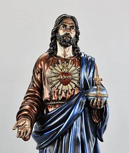 Статуэтка Иисус католический (цвет Вернисаж)_