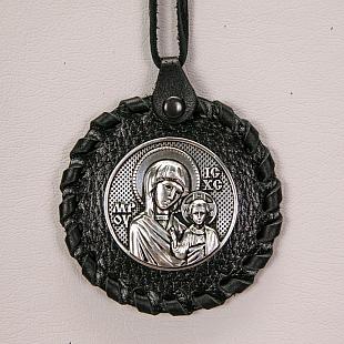 Медальон с образом Иисуса (плетенка)_
