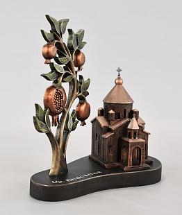  Церковь Рипсимэ и гранатовое дерево (цвет Вернисаж)_