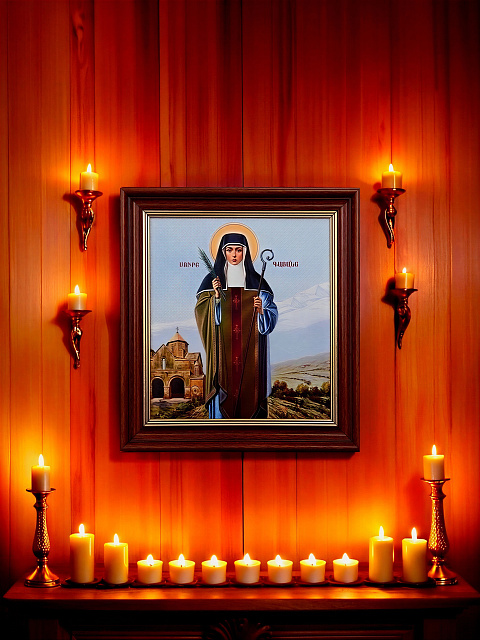 Образ "Святая Гаянэ", 22 х 18