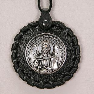 Медальон с образом Св. Николая Чудотворца (плетенка)_